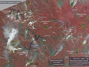 Спутники Роскосмоса проводят оперативную съемку подтоплений и природных пожаров в России